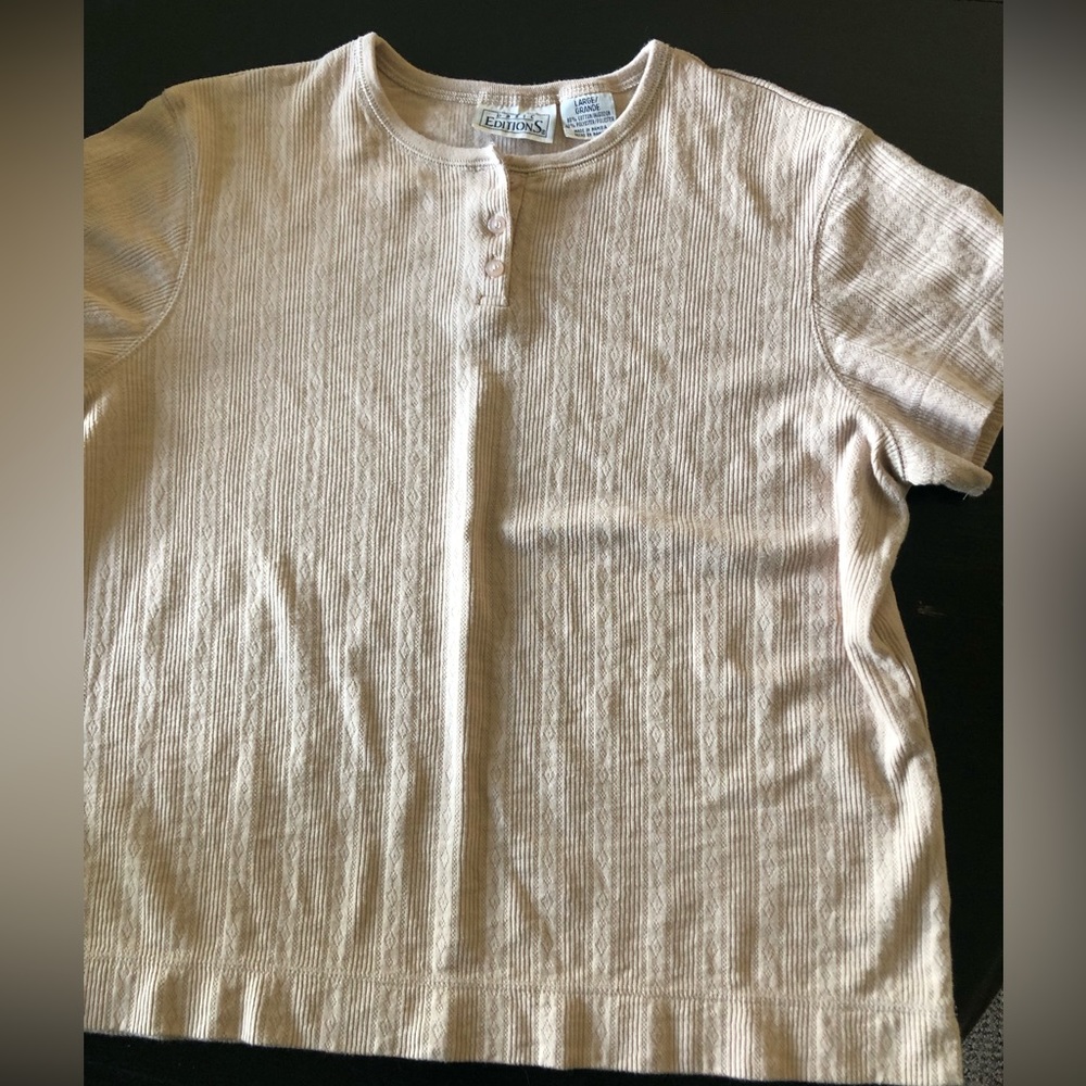Basic Editions cream top